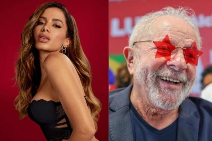  (crédito: Ricardo Stuckert/Divulgação PT e Reprodução/Instagram @anitta)