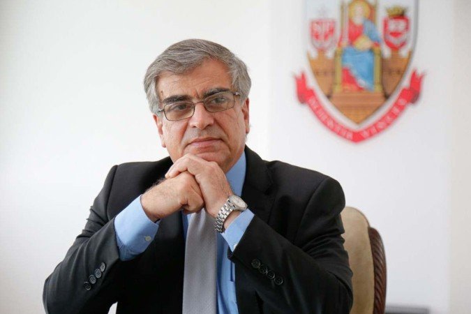 O reitor da Universidade de São Paulo (USP), Carlos Gilberto Carlotti Junior -  (crédito: Cecília Bastos/USP Imagem)