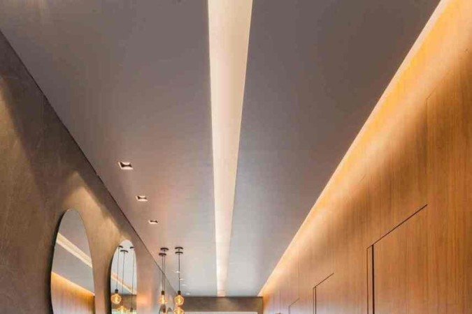 Na CasaCor 2021, o banheiro projetado pelo designer Matheus Silva Alves era agênero 
