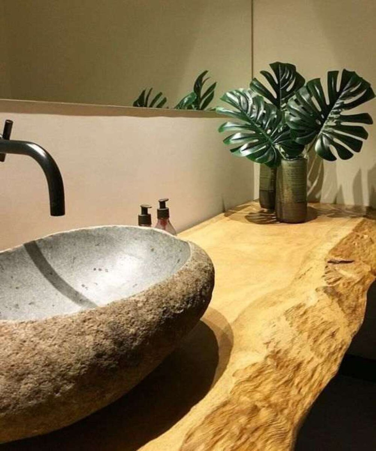  O uso de madeira e pedras é uma boa saída para esse tipo de ambiente sem gênero 