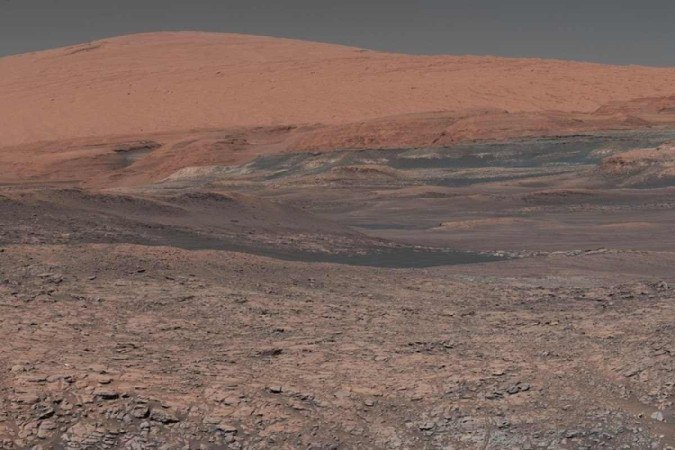 A complexidade da crosta marciana ainda não é completamente compreendida, e saber sobre a origem desses fragmentos antigos pode levar futuras explorações e missões espaciais - (crédito: Divulgação/NASA) A complexidade da crosta marciana ainda não é completamente compreendida, e saber sobre a origem desses fragmentos antigos pode levar futuras explorações e missões espaciais - (crédito: Divulgação/NASA)