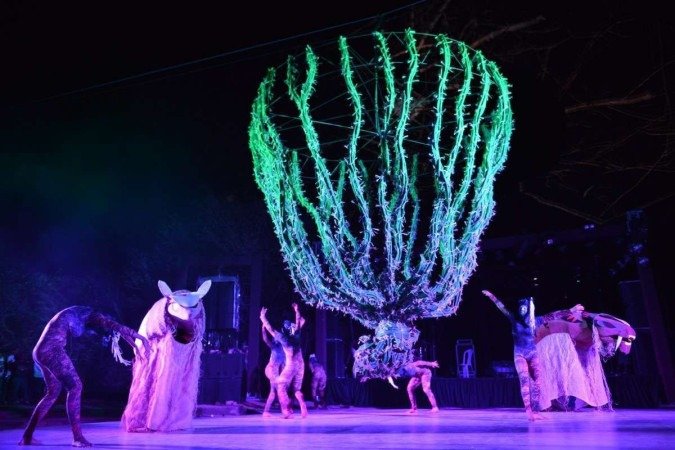 Ópera da Serra da Capivara: o meio ambiente 
é o palco