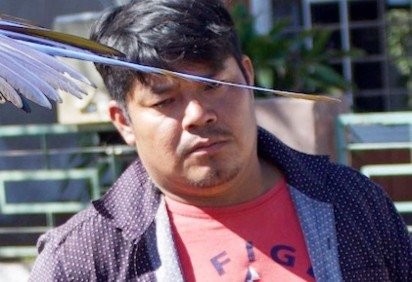 Márcio fazia parte da liderança na luta pela recuperação do território de Guapoy -  (crédito: Reprodução/Twitter @Barbosa_Leandro)
