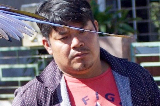 Márcio fazia parte da liderança na luta pela recuperação do território de Guapoy - (crédito: Reprodução/Twitter @Barbosa_Leandro) Márcio fazia parte da liderança na luta pela recuperação do território de Guapoy - (crédito: Reprodução/Twitter @Barbosa_Leandro)