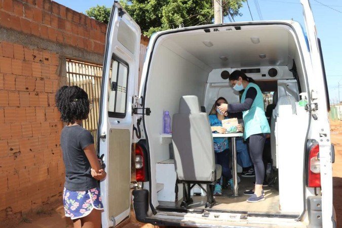  (crédito: Sandro Araújo/Agência Saúde)