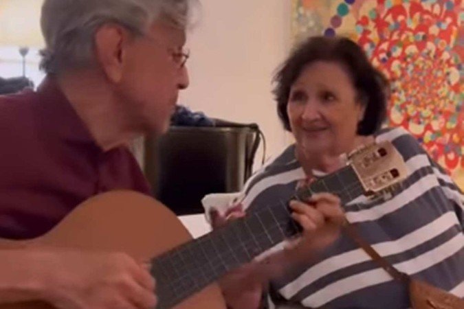 (crédito: Reprodução/ Instagram @caetanoveloso) (crédito: Reprodução/ Instagram @caetanoveloso)