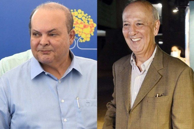 Ibaneis é conhecido por 97% da população, enquanto Arruda por 94% - (crédito: Ed Alves e Minervino Júnior/CB/D.A. Press) Ibaneis é conhecido por 97% da população, enquanto Arruda por 94% - (crédito: Ed Alves e Minervino Júnior/CB/D.A. Press)