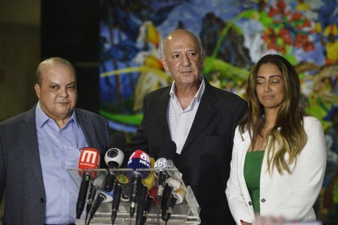 Arruda disse que decisão da Justiça não se discute. - (crédito: Minervino Júnior/CB/D.A.Press) Arruda disse que decisão da Justiça não se discute. - (crédito: Minervino Júnior/CB/D.A.Press)