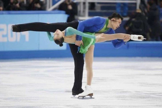 Esportes de inverno- patinação 