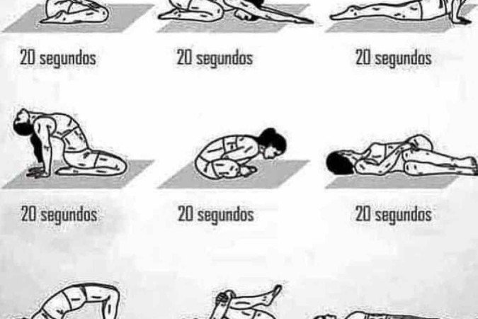 sequencia de alongamentos