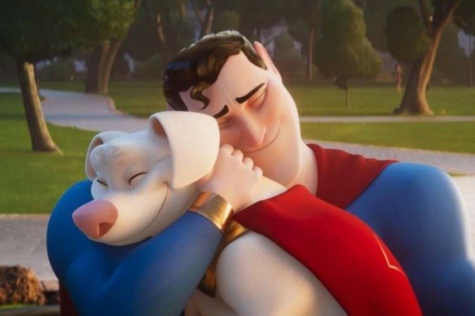 Superman e Krypto são inseparáveis, em DC Liga dos Superpets     