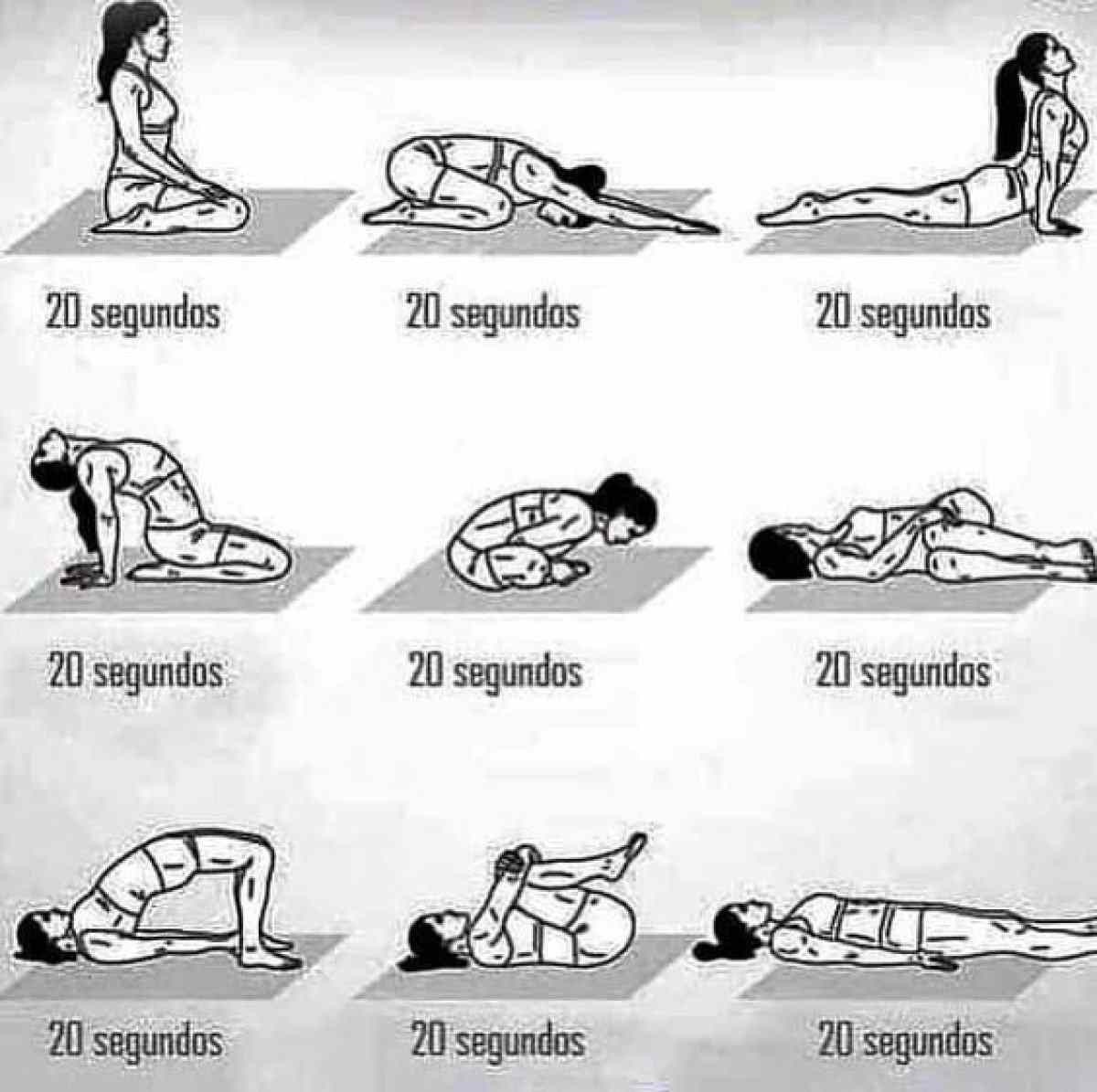 sequencia de alongamentos