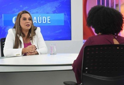 Gilcilene Chaer (E) é conselheira federal de Farmácia pelo Distrito Federal -  (crédito: ED ALVES/CB/D.A.Press)
