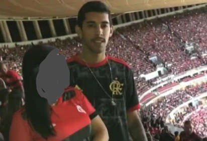 Breno Willians Correia Conceição, preso após o jogo do Flamengo no Mané Garrincha -  (crédito: Reprodução/Instagram)