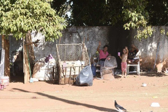  21/07/2022 Crédito: Minervino Junior/CB. Cidades. Sensação de insegurança pelos moradores da Asa Norte e Sul. Invasão próximo a Casa do Ceará na Asa Norte.