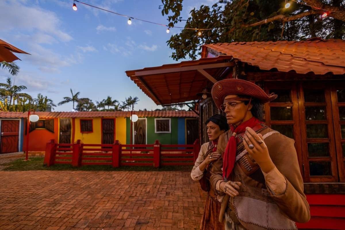 O arraiá continua  agitado