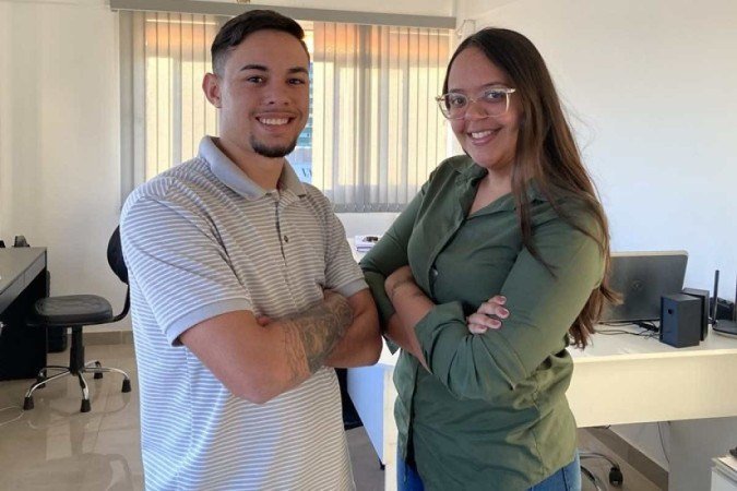 Além de gerar bons dividendos, a sociedade entre Matheus Henrique e Adrielle Gomes resultou em uma paixão fulminante - (crédito: Arquivo Pessoal) Além de gerar bons dividendos, a sociedade entre Matheus Henrique e Adrielle Gomes resultou em uma paixão fulminante - (crédito: Arquivo Pessoal)