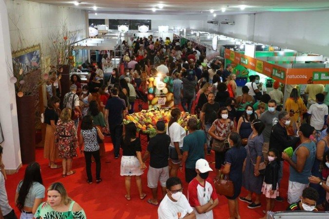 Evento foi realizado no Centro de Convenções de Ilhéus, com entrada gratuita - (crédito: Paulo Vagner/Chocolat Festival) Evento foi realizado no Centro de Convenções de Ilhéus, com entrada gratuita - (crédito: Paulo Vagner/Chocolat Festival)