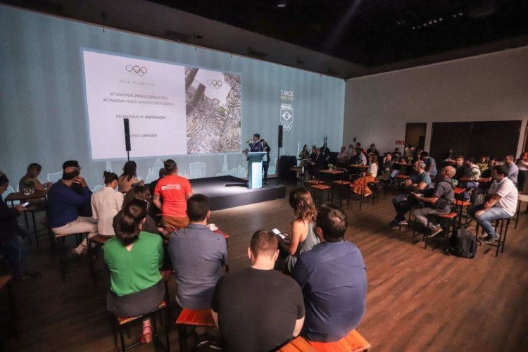 Evento do COB, em S&atilde;o Paulo, para abrir a contagem de dois anos para os Jogos de Paris-2024