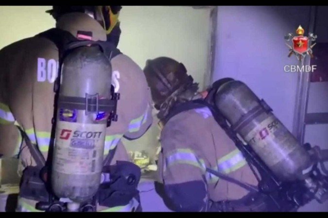 (crédito: Corpo de Bombeiros do DF) (crédito: Corpo de Bombeiros do DF)