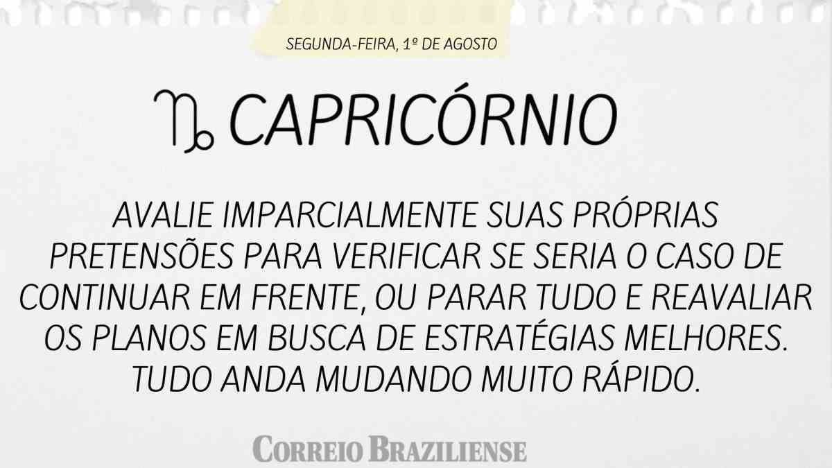 Horóscopo do dia: confira o que os astros revelam para esta segunda-feira ( 1º/8)