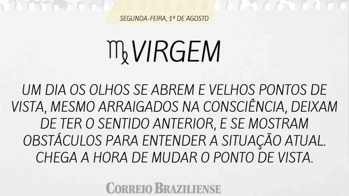 Horóscopo do dia: confira o que os astros revelam para esta segunda-feira ( 1º/8)