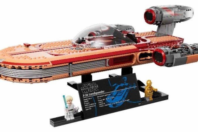 Conjunto Landspeeder de Luke Skywalker, da LEGO® Star Wars™ Ultimate Collector Series (R$ 1.999,99)