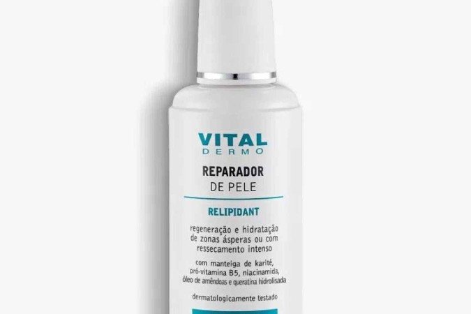 Creme Reparador De Pele Relipidant Vital Dermo, 
da Mahogany 
(R$ 48,90)