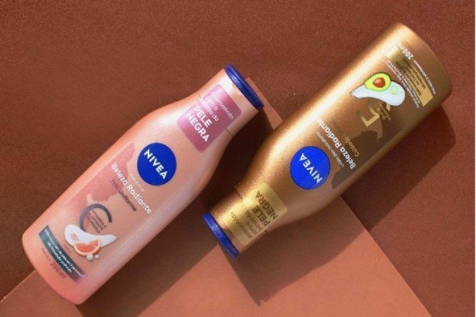  Cremes corporais para pele negra Beleza Radiante, da Nivea (Preço sob consulta)