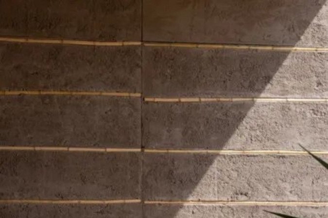 Parede em pau a pique, da Castelatto Pisos e Revestimentos 