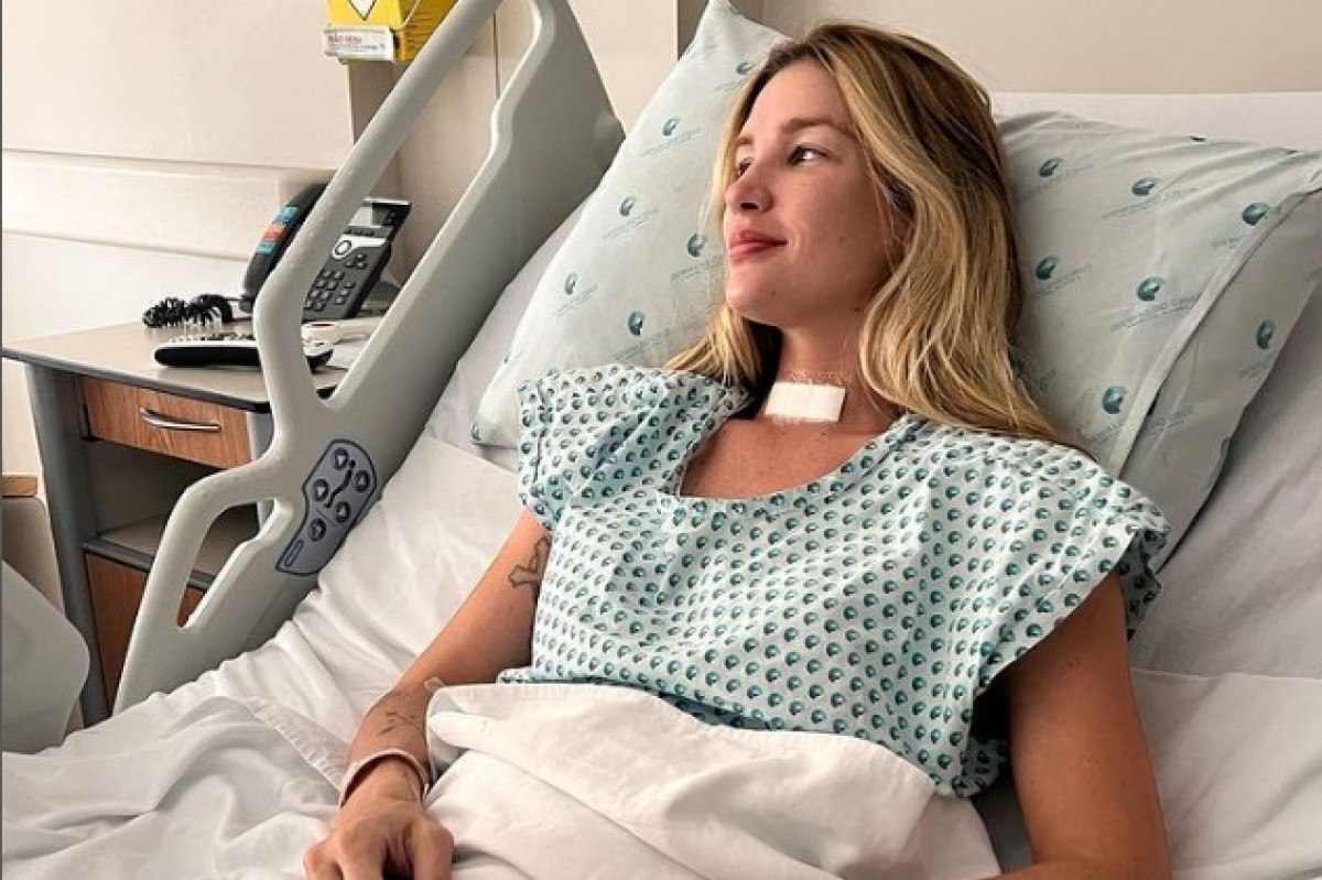 Ex-BBB Aline Gotschalg fala sobre câncer de tireoide: 