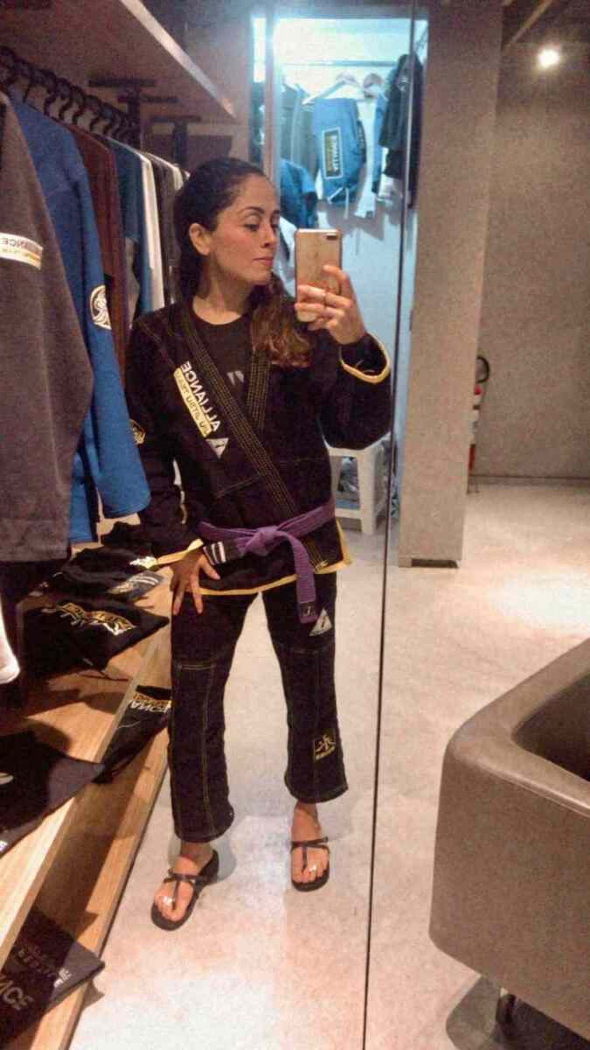 Ana Maria Valls, advogada e praticante de jiu-jítsu que possui a síndrome de Wolff-Parkinson-White e realizou uma ablação