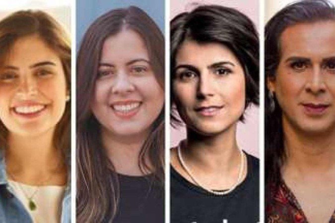 Tabata alerta sobre violência política de gênero contra Sâmia, Manuela e Duda - (crédito: Divulgação) Tabata alerta sobre violência política de gênero contra Sâmia, Manuela e Duda - (crédito: Divulgação)