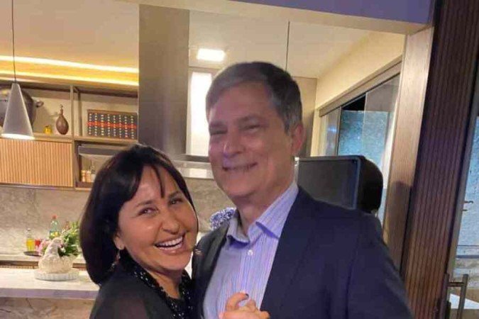 Ana Beatriz e almirante Sérgio Goldstein