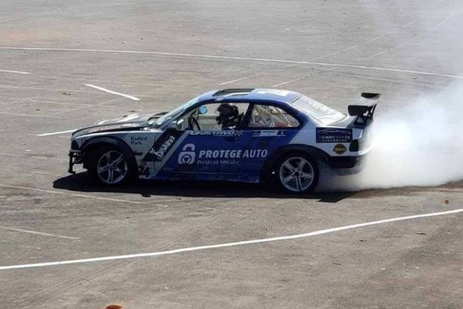 Iniciando no mundo das manobras com apenas quatro anos, Gustavo Cavalcanti, 23 anos, é um dos competidores no evento