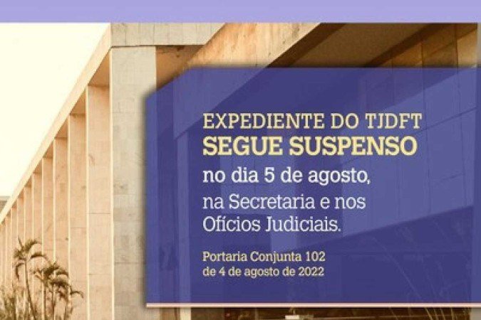 O expediente segue suspenso, desde que foi detectada O expediente segue suspenso, desde que foi detectada