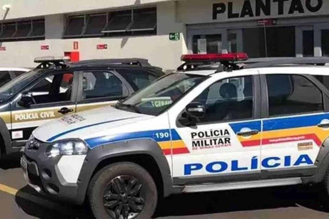 O suspeito foi encaminhado para a Delegacia de Plantão da PC de Uberaba - (crédito: PCMG/Divulgação) O suspeito foi encaminhado para a Delegacia de Plantão da PC de Uberaba - (crédito: PCMG/Divulgação)