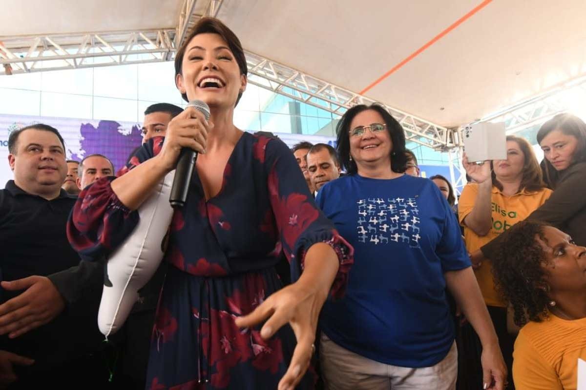 Michelle e Damares participam hojede campanha nacional em Manausao