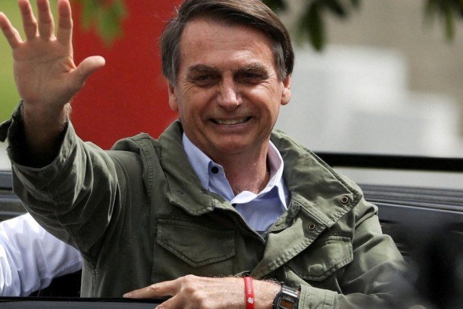 Pesquisas mostram aumento das intenções de voto em Jair Bolsonaro - (crédito: Reuters) Pesquisas mostram aumento das intenções de voto em Jair Bolsonaro - (crédito: Reuters)