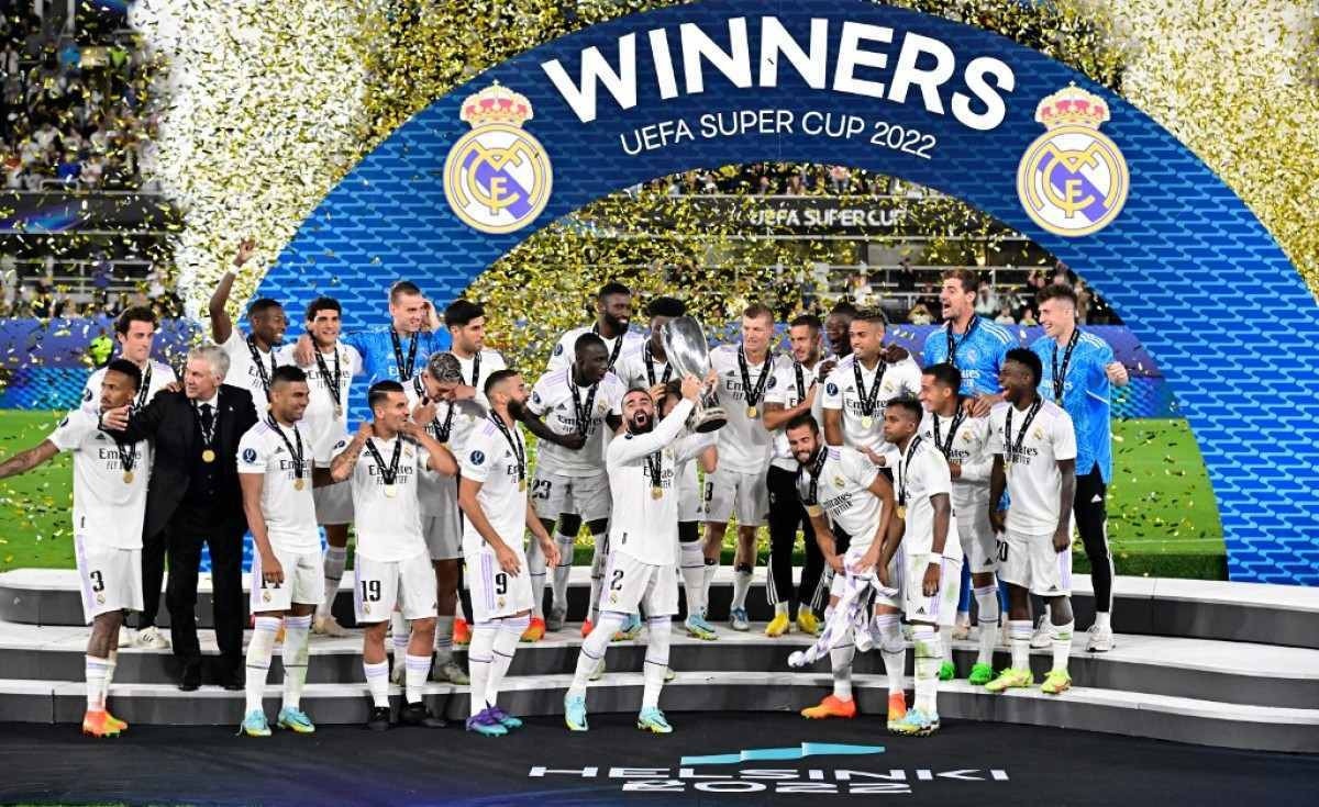 Real Madrid derrota o Eintracht Frankfurt e é supercampeão continental