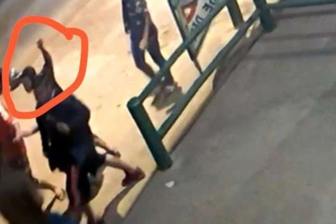 Briga generalizada acaba em morte, em Vicente Pires - (crédito: PCDF/Divulgação) Briga generalizada acaba em morte, em Vicente Pires - (crédito: PCDF/Divulgação)