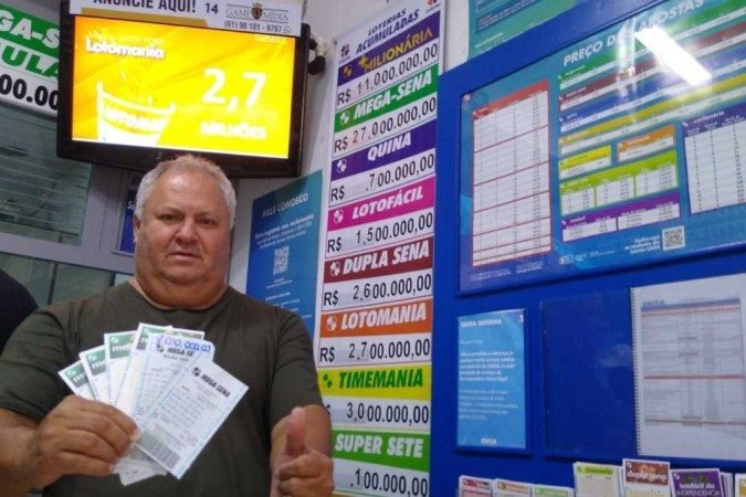 O contador Euler Gregório Silva, 63, quer viver perto de um lago - (crédito: Pedro Marra/CB/D.A. Press) O contador Euler Gregório Silva, 63, quer viver perto de um lago - (crédito: Pedro Marra/CB/D.A. Press)