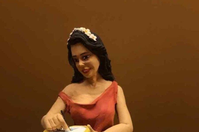 Escultura de Cleziana Ribeiro, Ceilândia-DF