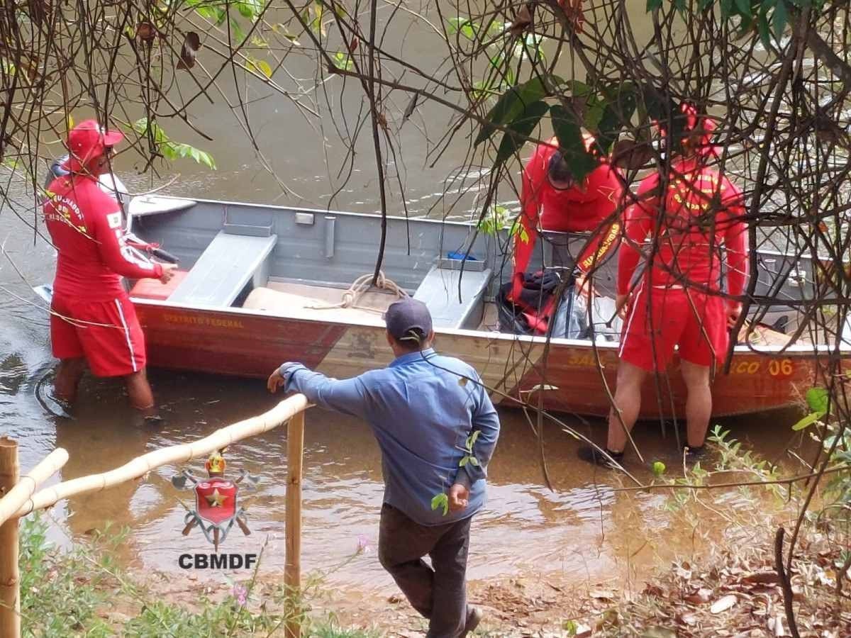 Corpo de homem desaparecido há três dias no Rio São Bartolomeu é encontrado