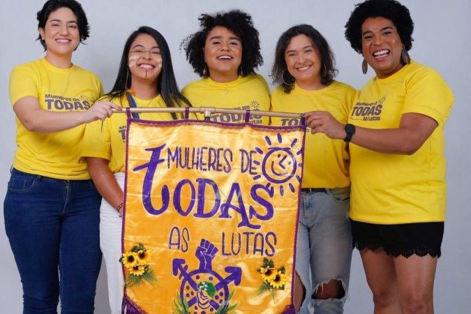 Grupo da chapa Mulheres de Todas as Lutas