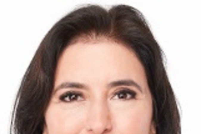 Foto na urna de Simone Tebet