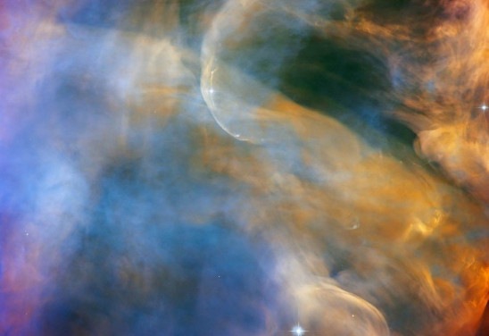  ESA/Hubble & NASA, J. Bally; CC BY 4.0 Acknowledgement: M. H. Özsaraç