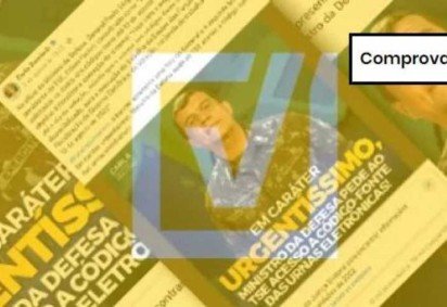 (crédito: Comprova/ reprodução) (crédito: Comprova/ reprodução)