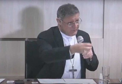 (crédito: Youtube/ reprodução/ Arquidiocese de Brasília - DF) (crédito: Youtube/ reprodução/ Arquidiocese de Brasília - DF)