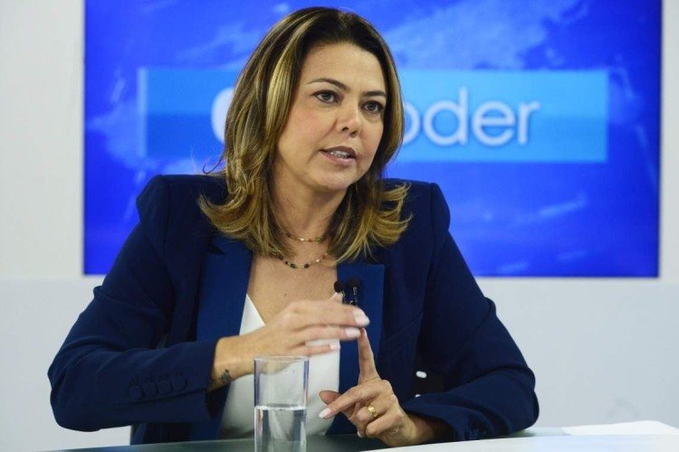  15/08/2022 CrÃ©dito: Marcelo Ferreira/CB/D.A Press. Brasil. Brasilia - DF - CB.Poder senadora Leila Barros candidata ao governo do Distrito Federal.